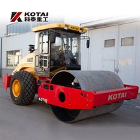 14 Ton Hydraulic Single Drum Vibration Roller With Cummins Engine
