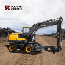 10 Ton Wheel Excavator With Optional Attachment